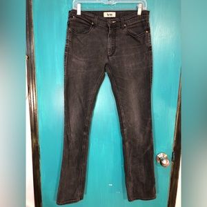 Men’s Acne Max Cash Charcoal Grey Denim 32/34